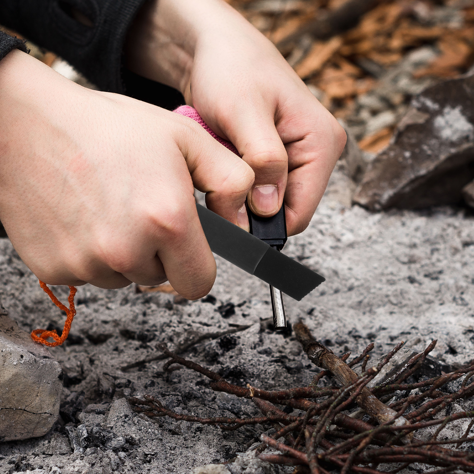 Magnesium Fire Starter - 10 Pcs Fire Scraper Starter Camping