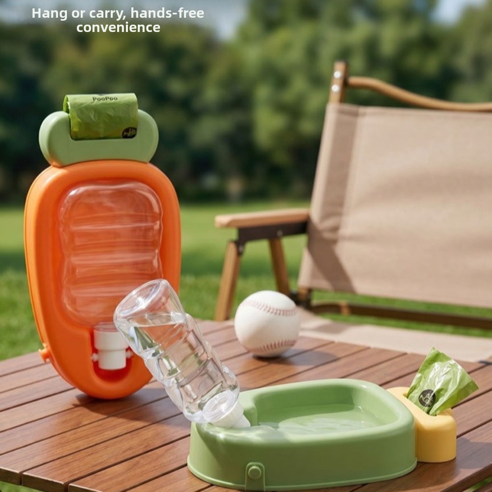 Large Capacity Carrot Pet Comp - Water Bag Collapsible ulasan dan harga
