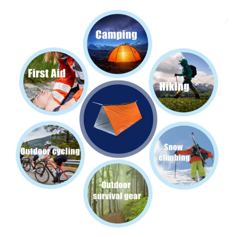 Waterproof Reusable 2 Person M - Emergency Mylar Tent ulasan dan harga