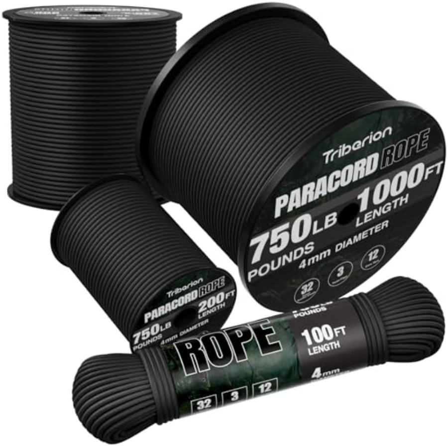 Paracord Rope 750 lb - 1000ft/ - Para Cord 1000Ft ulasan dan harga