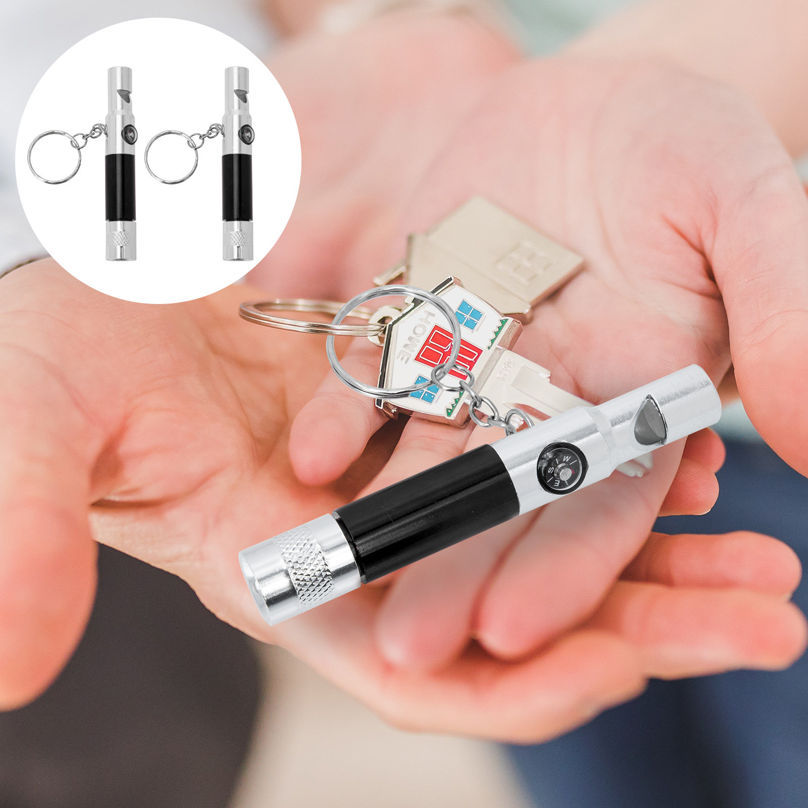 2Pcs Multifunctional Survival  - Emergency Whistle Loud ulasan dan harga