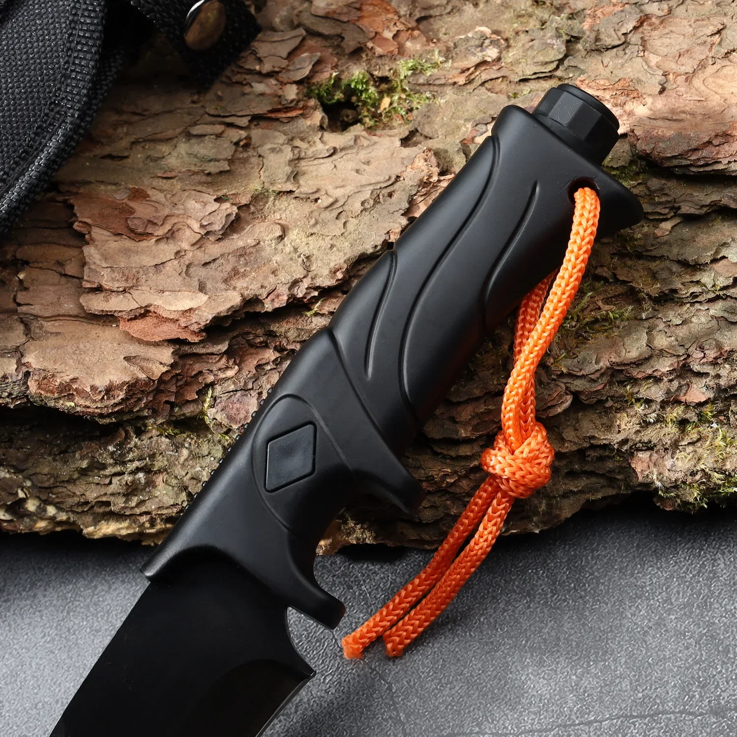 Outdoor High hardness straight - Bushcraft Knife Fixed ulasan dan harga