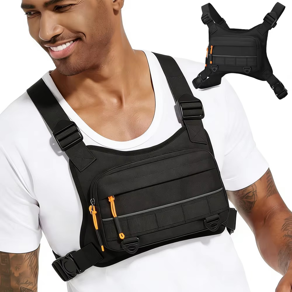 Cycling Front Chest Vest Tacti - Fishing Kit Compact ulasan dan harga